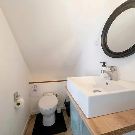 Moderne Avec Jardin Prive Lejlighed
